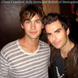 Chase Crawford, Kelly Jones, Robert of Stereophonics