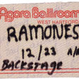 Ramones Backstage Pass